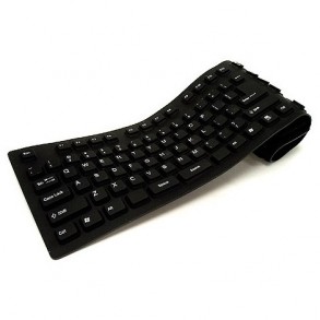 Teclado Flexible de Silicona para PC
