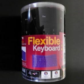 Teclado Flexible de Silicona para PC 2