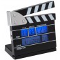 Reloj Despertador Claqueta Director de Cine en Tamaño Mini