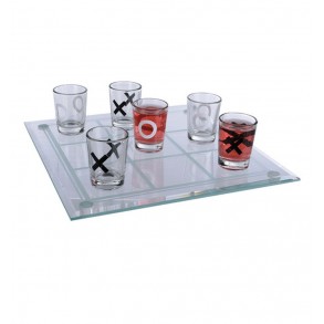 Juego Chupitos de Tres en Raya