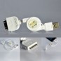 Cargador y Adaptador USB 3 en 1 para iPhone, iPod, iPad