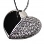Colgante Joya USB 8GB Corazón Partido
