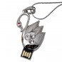 Colgante Joya USB 4GB Cisne