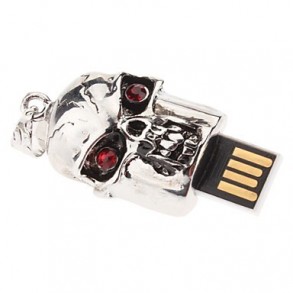Colgante Joya USB 4GB Calavera Terminator 2