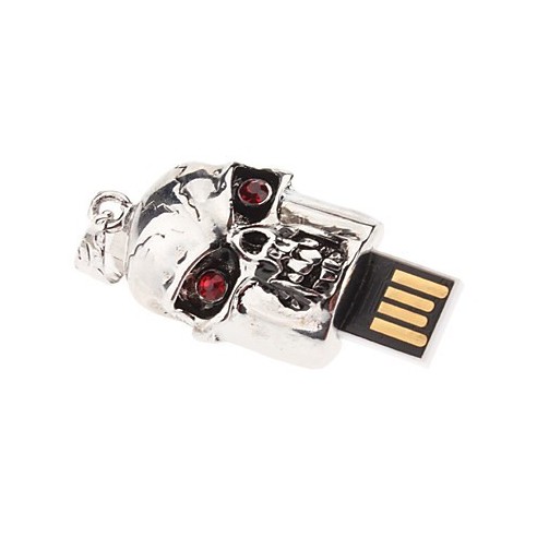 Colgante Joya USB 4GB Calavera Terminator