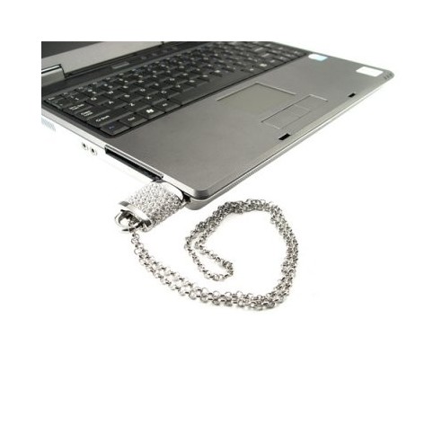 Colgante Joya USB 4GB Candado Enamorados de Piedras
