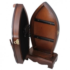 Barco Reloj Porta Llaves con Motivos Náuticos 2