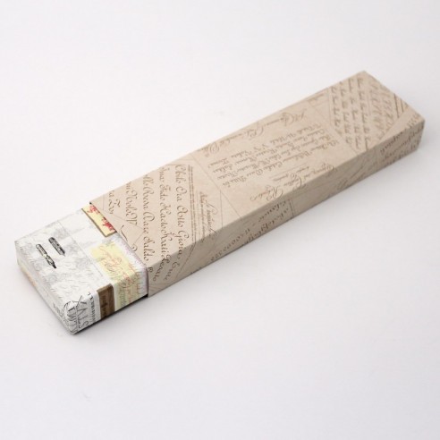 Conjunto de Escritura con Pluma de Madera, Tintero y 3 Plumillas