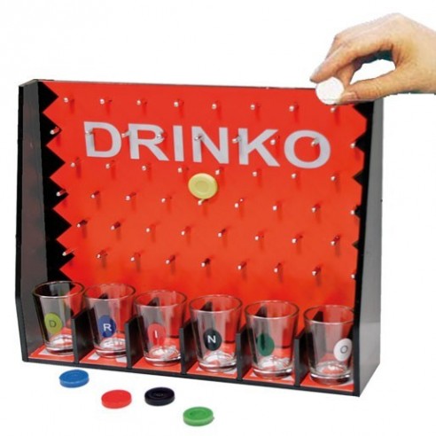 Juego Chupitos Drinko con 6 Chupitos