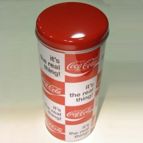 Bote Metálico Coca Cola 2