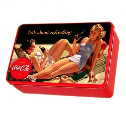 Caja Metálica Coca Cola