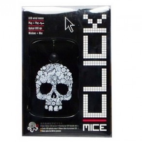 Ratón Ordenador Calavera 2