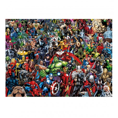 Puzzle Marvel 80 Aniversario Superhéroes 1.000 piezas