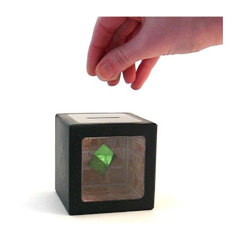 Hucha Mágica Cubo Ilusión Óptica
