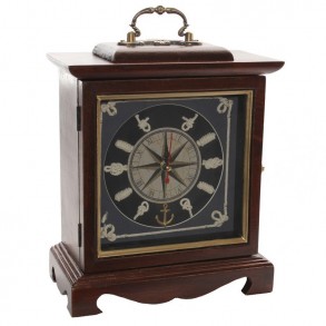Reloj Náutico Guarda Llaves con Diez Nudos