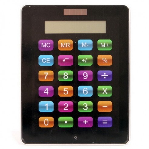 Calculadora Color Diseño Ipad