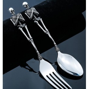 Tenedor Esqueleto Calavera 2