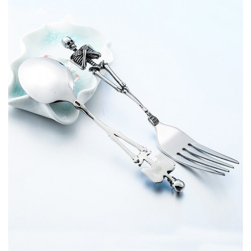 Tenedor Esqueleto Calavera
