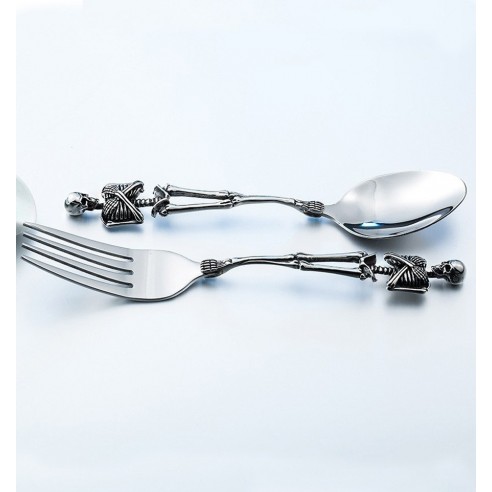 Tenedor Esqueleto Calavera