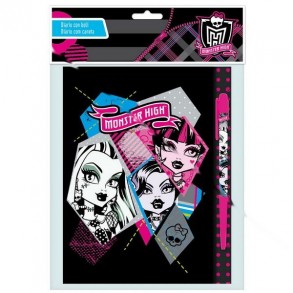 Diario y Bolígrafo Monster High