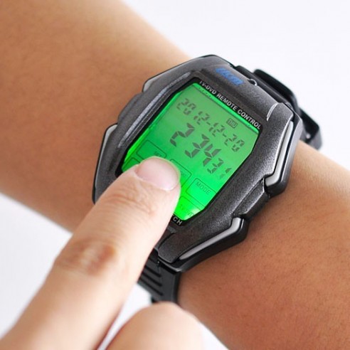 Reloj con Mando a Distancia para TV y Pantalla Táctil