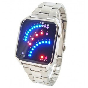 Reloj LED Racing Pulsera Metálica