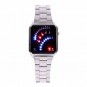 Reloj LED Racing Pulsera Metálica