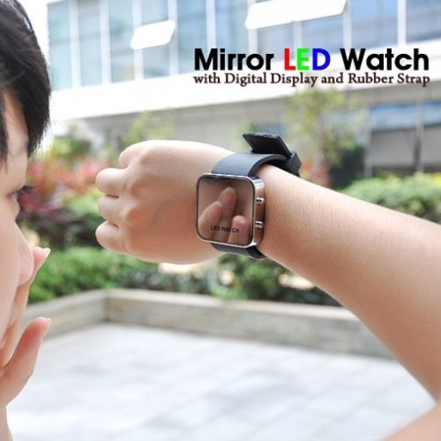 Reloj LED Espejo