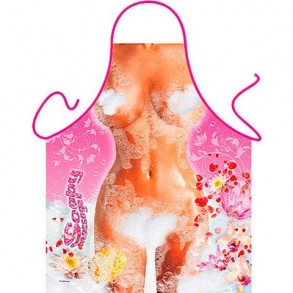 Delantal Sexy Chica Baño de Espuma