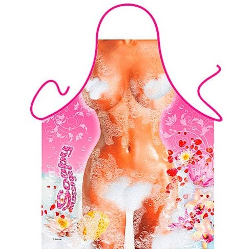 Delantal Sexy Chica Baño de Espuma
