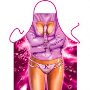 Delantal Sexy Chica Crazy