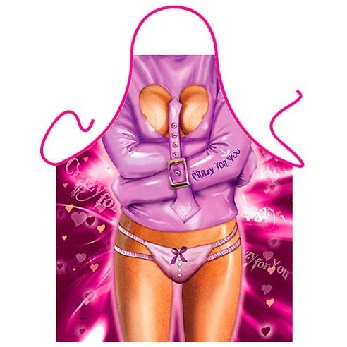 Delantal Sexy Chica Crazy