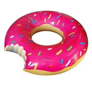Flotador Hinchable Gigante Donut Rosa