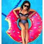 Flotador Hinchable Gigante Donut Rosa