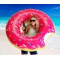 Flotador Hinchable Gigante Donut Rosa