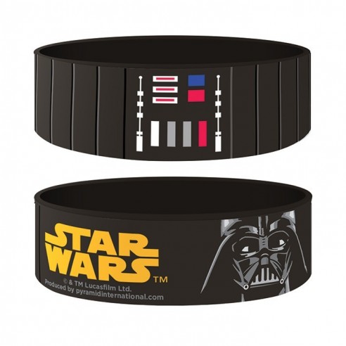 Pulsera de Caucho Star Wars Darth Vader