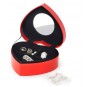 Caja Joyero Corazón Rojo