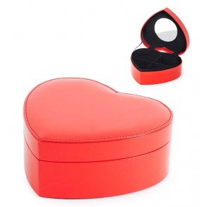 Caja Joyero Corazón Rojo 2