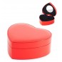 Caja Joyero Corazón Rojo