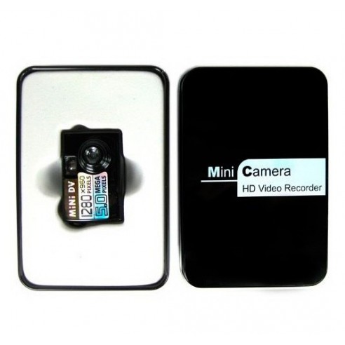 Mini Cámara DV HD con Detección de Movimiento