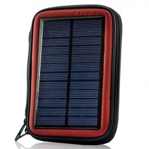 Cargador Solar Solar Resistente al Agua con Batería 2200mAh