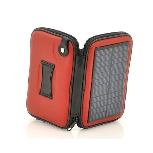 Cargador Solar Solar Resistente al Agua con Batería 2200mAh
