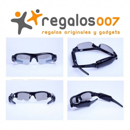 Gafas de Sol Espía con Cámara para Vídeo y Fotos