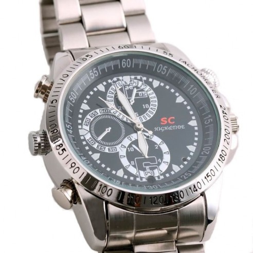 Reloj Espía Acero Resistente Agua 8GB