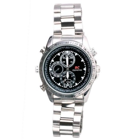 Reloj Espía Acero Resistente Agua 8GB