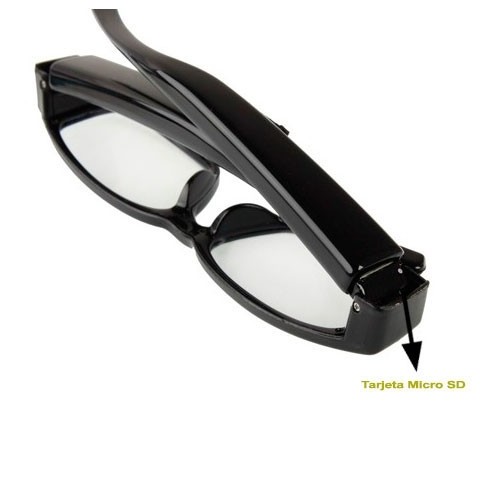 Gafas Espía Profesionales Alta Definición Diseño Slim Micro SD