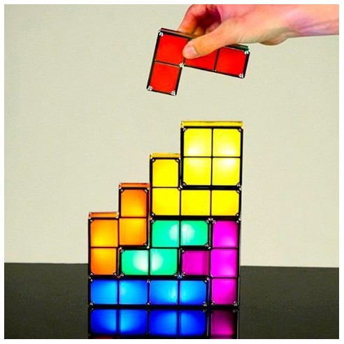 Lámapara Tetris