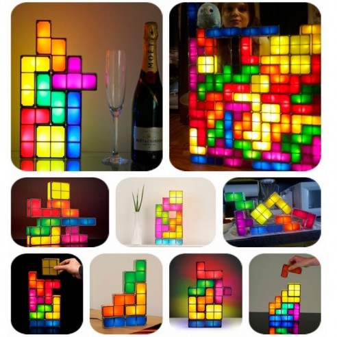 Lámapara Tetris