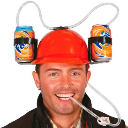 Casco Latas de Bebida