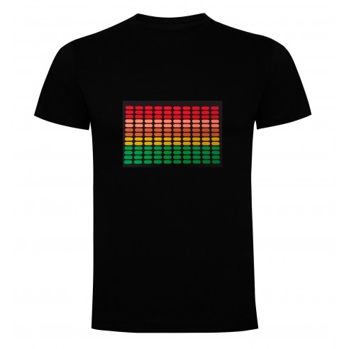 Camiseta Led Multicolor